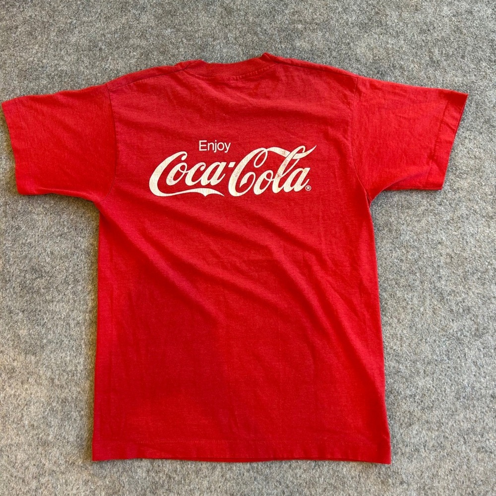 Vintage 90s The downs CocaCola Single Stitch T Shirt Adult‎ Medium
